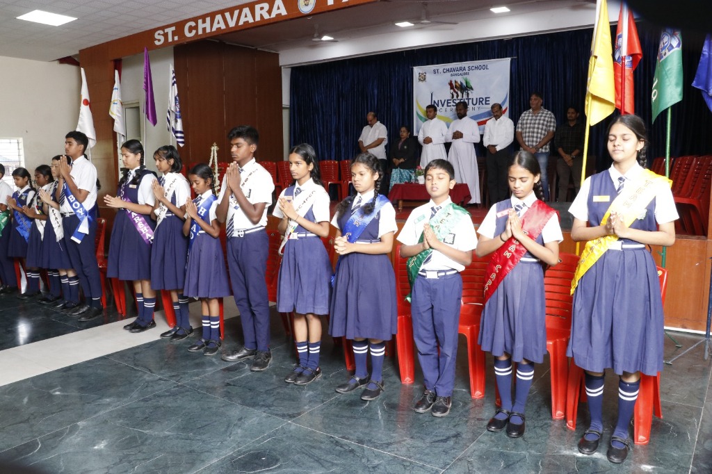 St. Chavara Investiture Ceremony on Stage